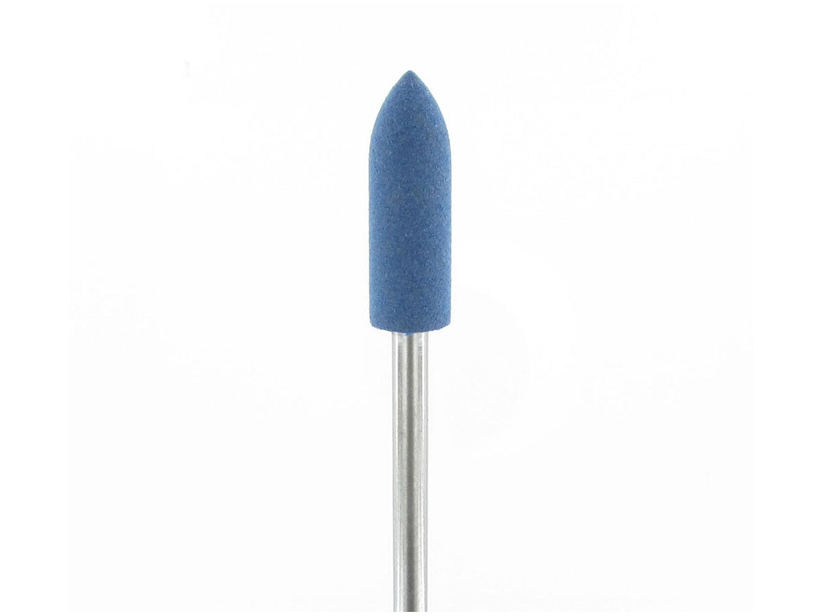 06 010 003 Gommino in silicone blu ANTILOPE® per titanio con gambo